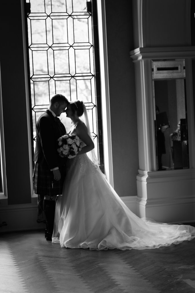 Cornhill Castle Wedding Photo