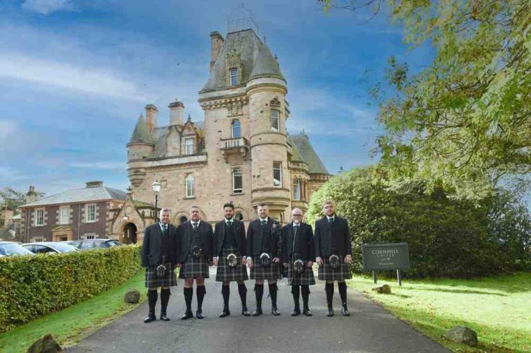 Cornhill Castle Hotel Wedding Photography