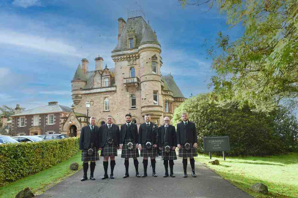 Cornhill Castle Hotel Wedding Photography