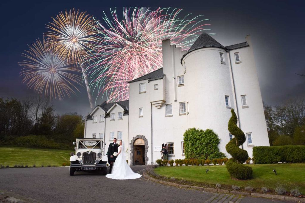 Glenskirlie Castle wedding venue Glasgow